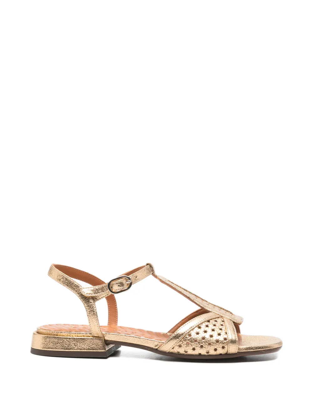 Chie Mihara perforated tuchica sandals Goud