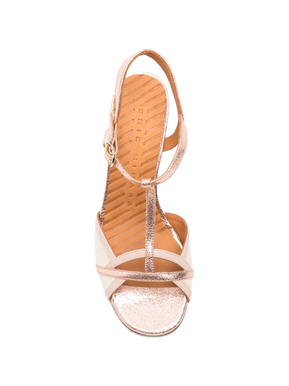 Chie Mihara t-strap bejo48 sandals Roze