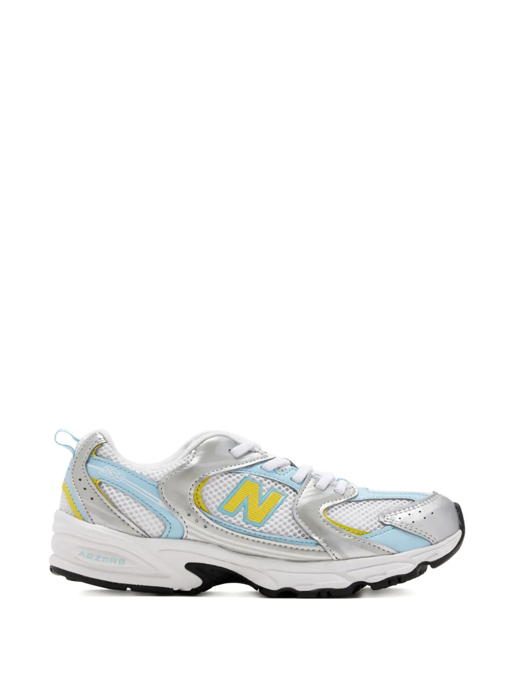 New Balance Kids 530 logo-patch sneakers - Grigio