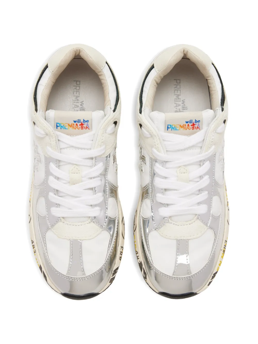 Premiata Kids Diva sneakers Wit