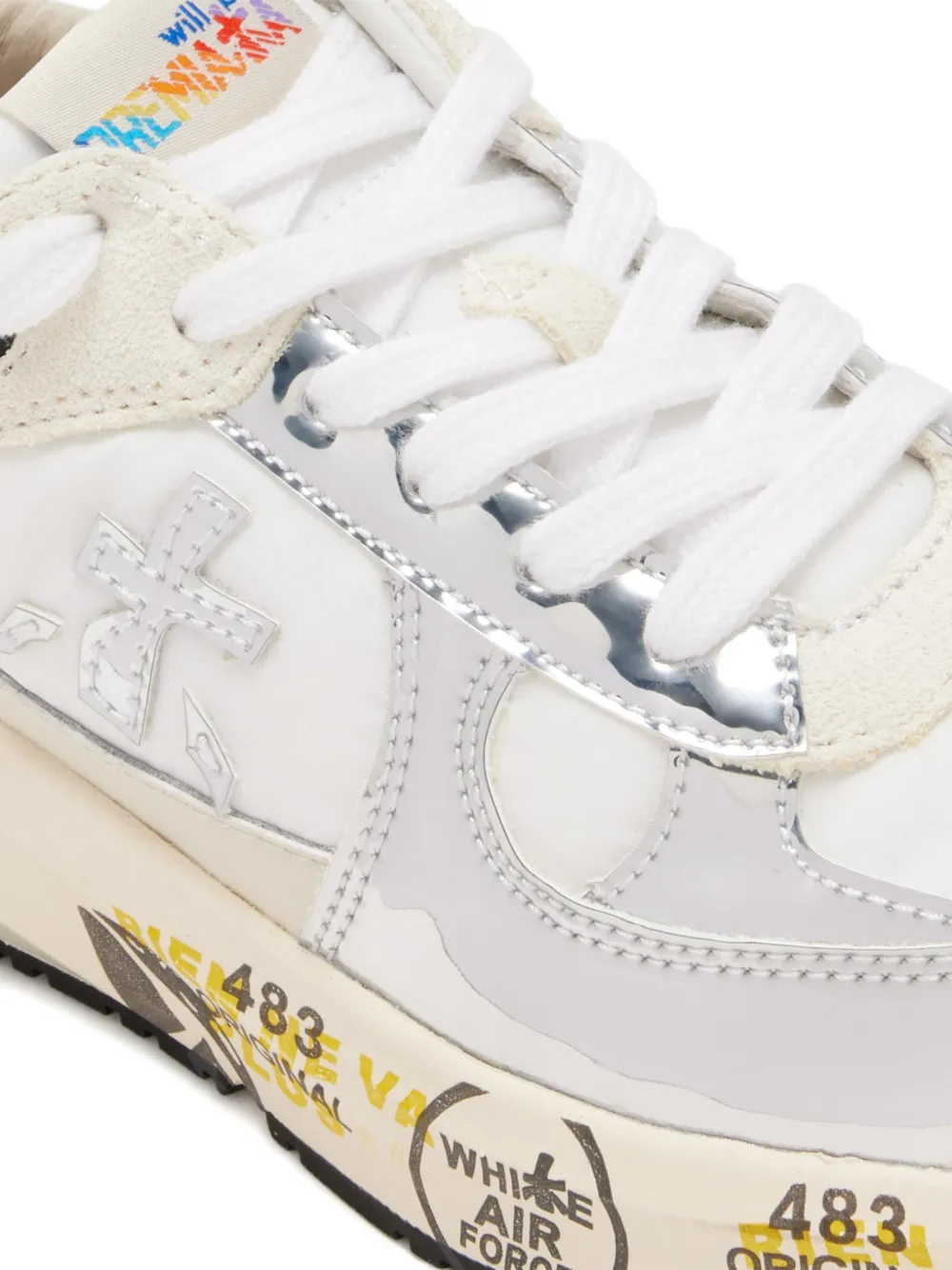 Premiata Kids Diva sneakers Wit