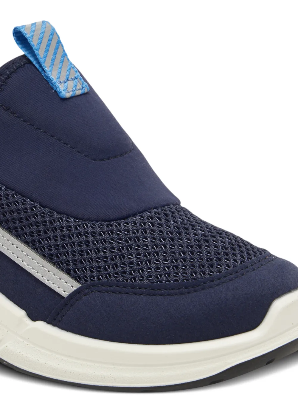 ECCO Sneakers met mesh vlak Blauw