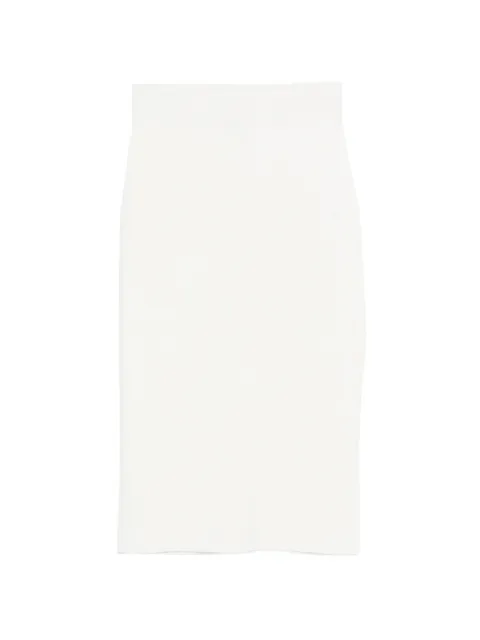 ALPHA STUDIO elastic-waistband midi skirt