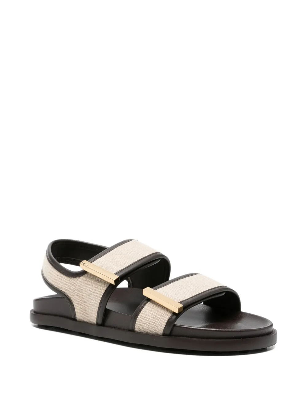 Tod's Sandalen met klittenband Beige