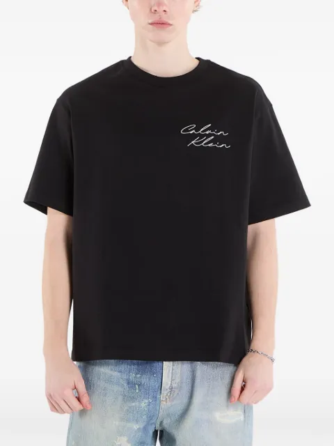 Calvin Klein playera con logo estampado