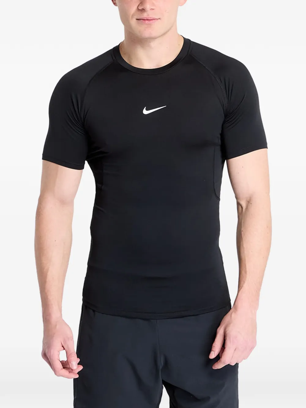 Nike short-sleeve logo-print T-shirt - Nero