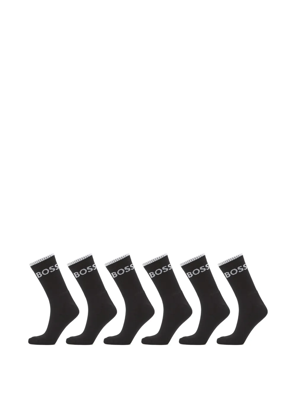 HUGO Strippe socks (set of six) - Nero