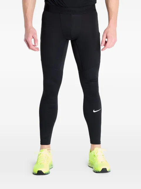 Nike logo-print leggings