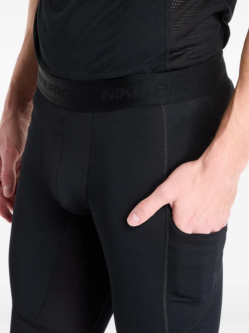  Nike Logo-print Leggings - Black 