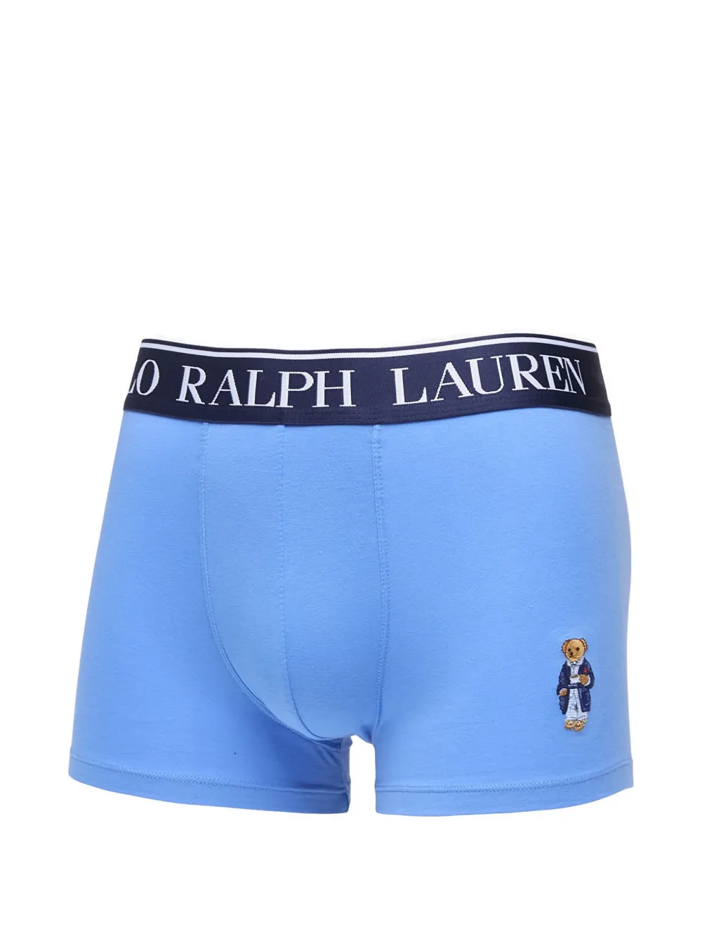 Polo Ralph Lauren Twee boxershorts met logoband en beerprint Wit