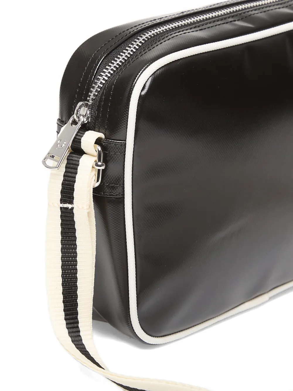 Fred Perry Classic kleine schoudertas met logo Zwart
