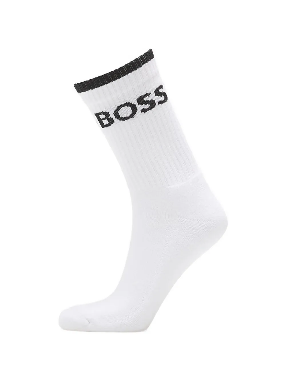 HUGO stripe-trim socks (set of six) - Bianco