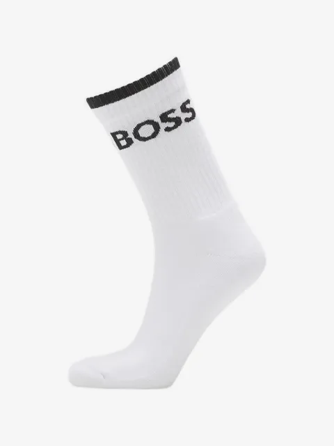 HUGO lot de six paires de chaussettes à bords rayés