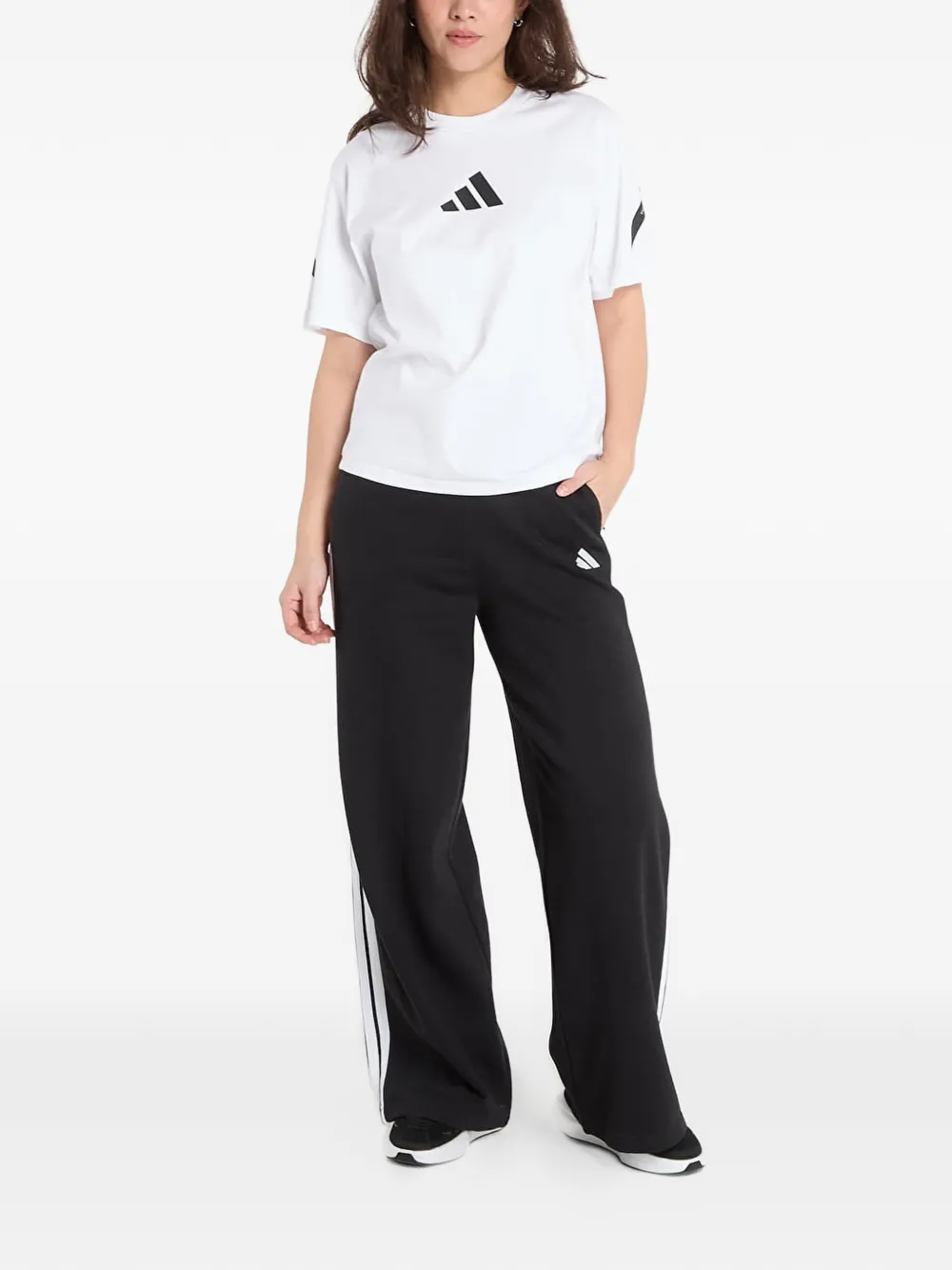 adidas Fleece trainingsbroek Zwart