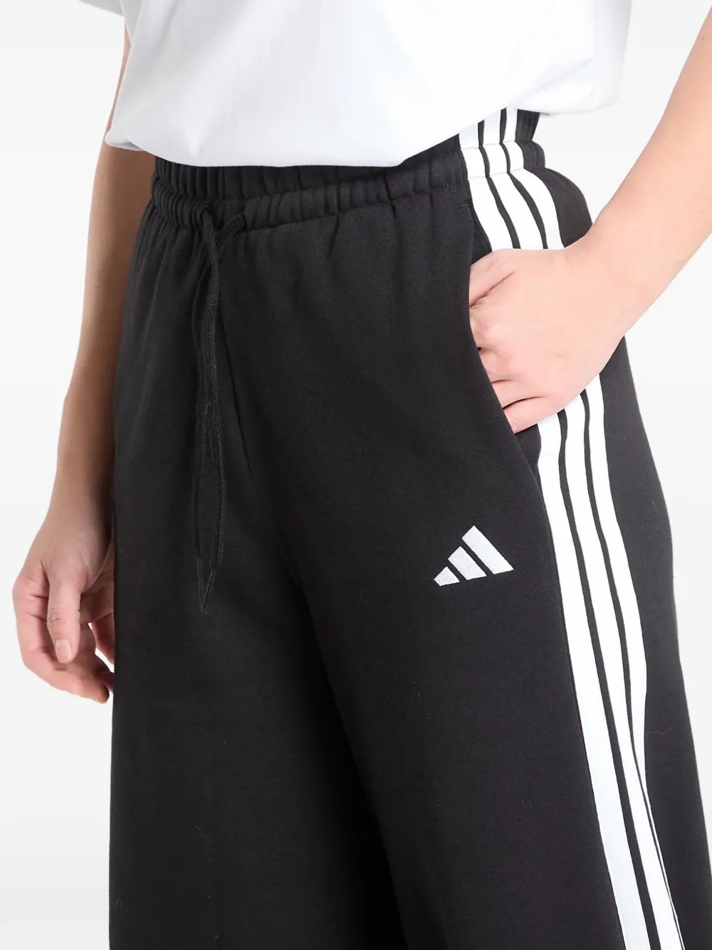 adidas Fleece trainingsbroek Zwart