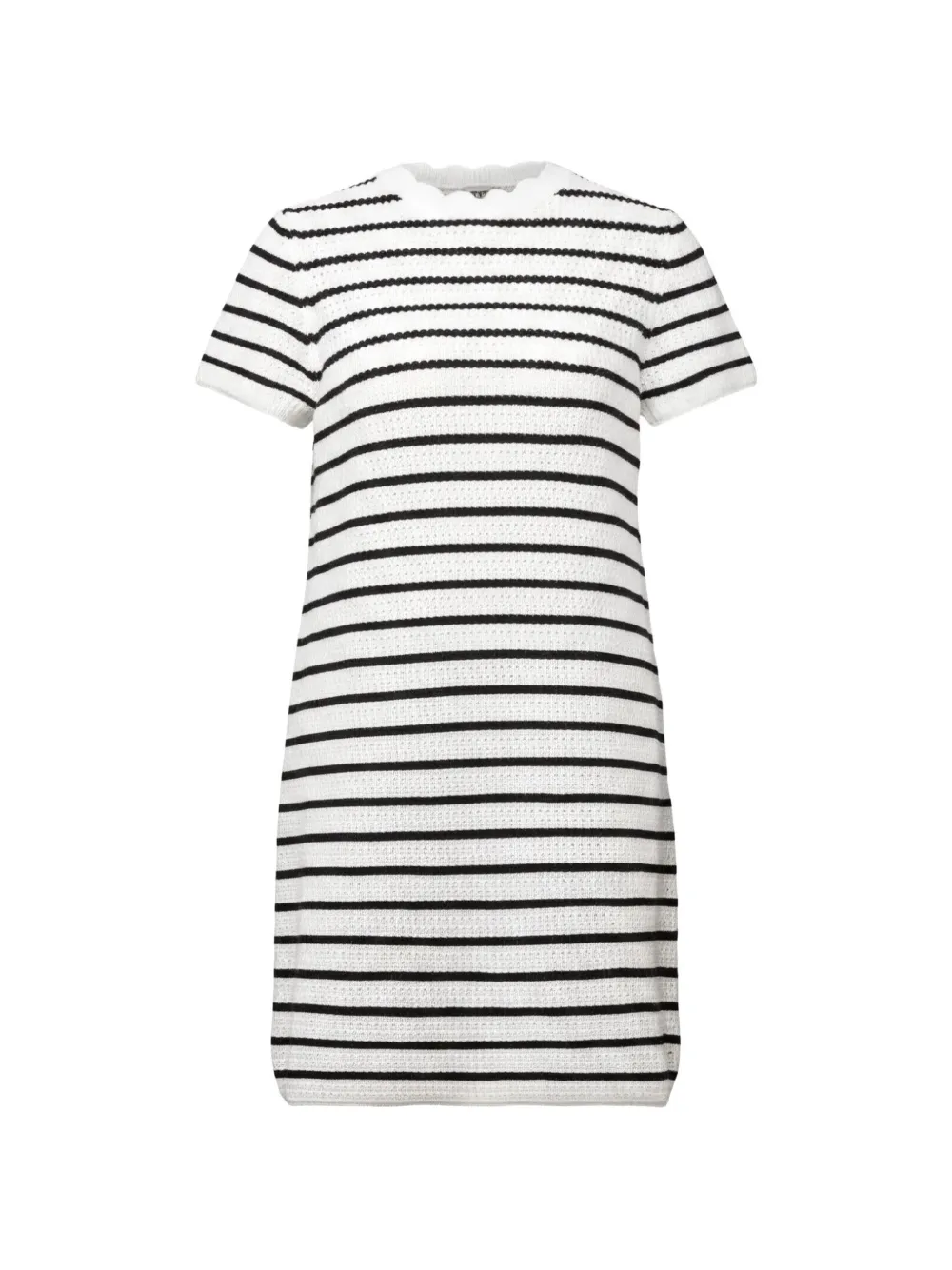 Drykorn Aiula striped mini dress - Weiß