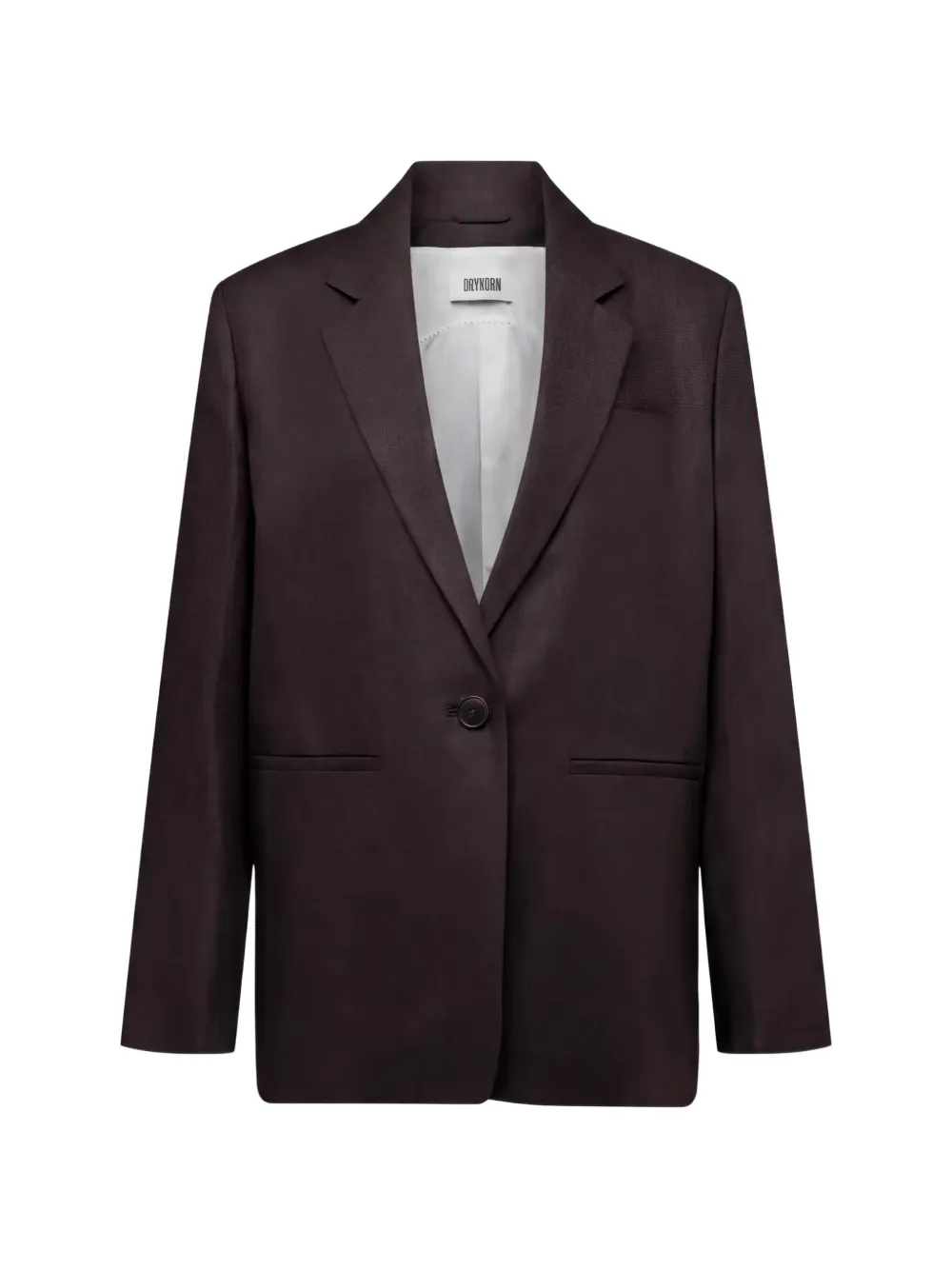 Drykorn Mowtie single-breasted notched-lapels blazer - Braun