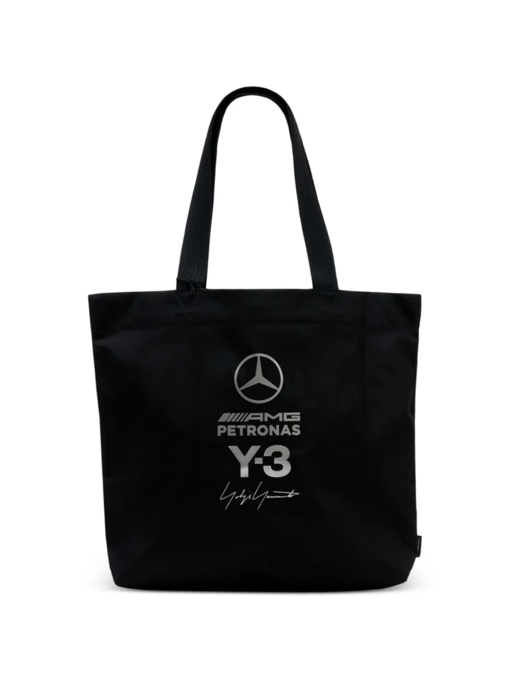 Y-3 x Mercedes-AMG Petronas black tote bag - Nero