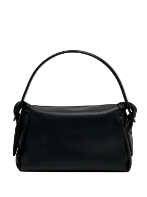 Lauren Ralph Lauren Kassie レザーショルダーバッグ S | ブラック