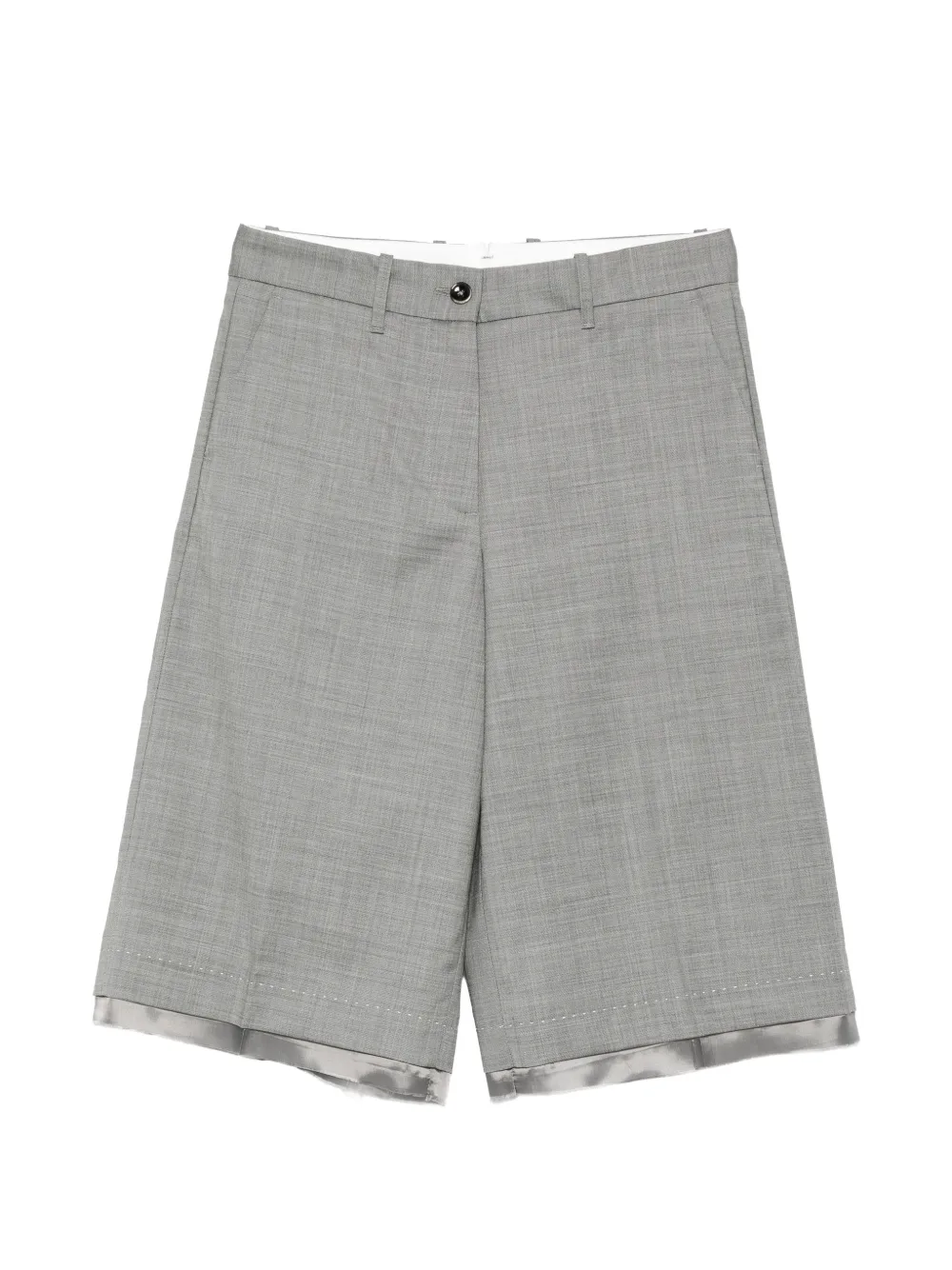 Nine In The Morning buttoned shorts - Grigio