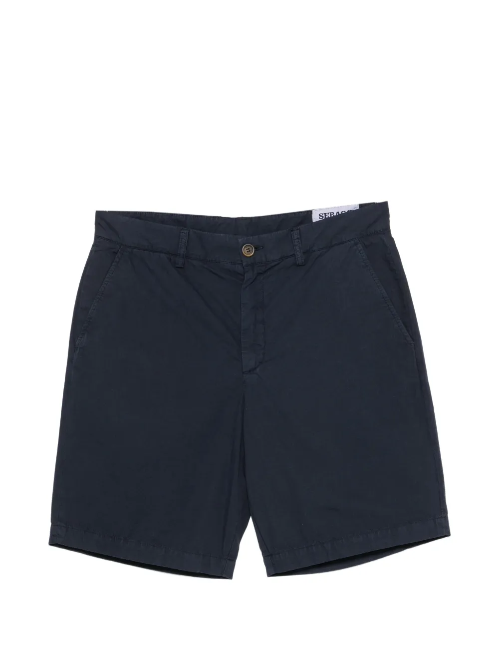 Sebago button-fastening shorts - Blu