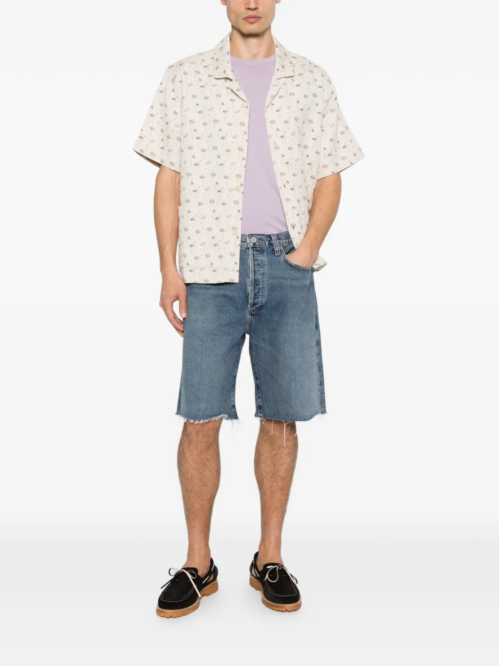 AGOLDE 앤슨 프린지 쇼츠 | 데님 쇼츠 | Image 2