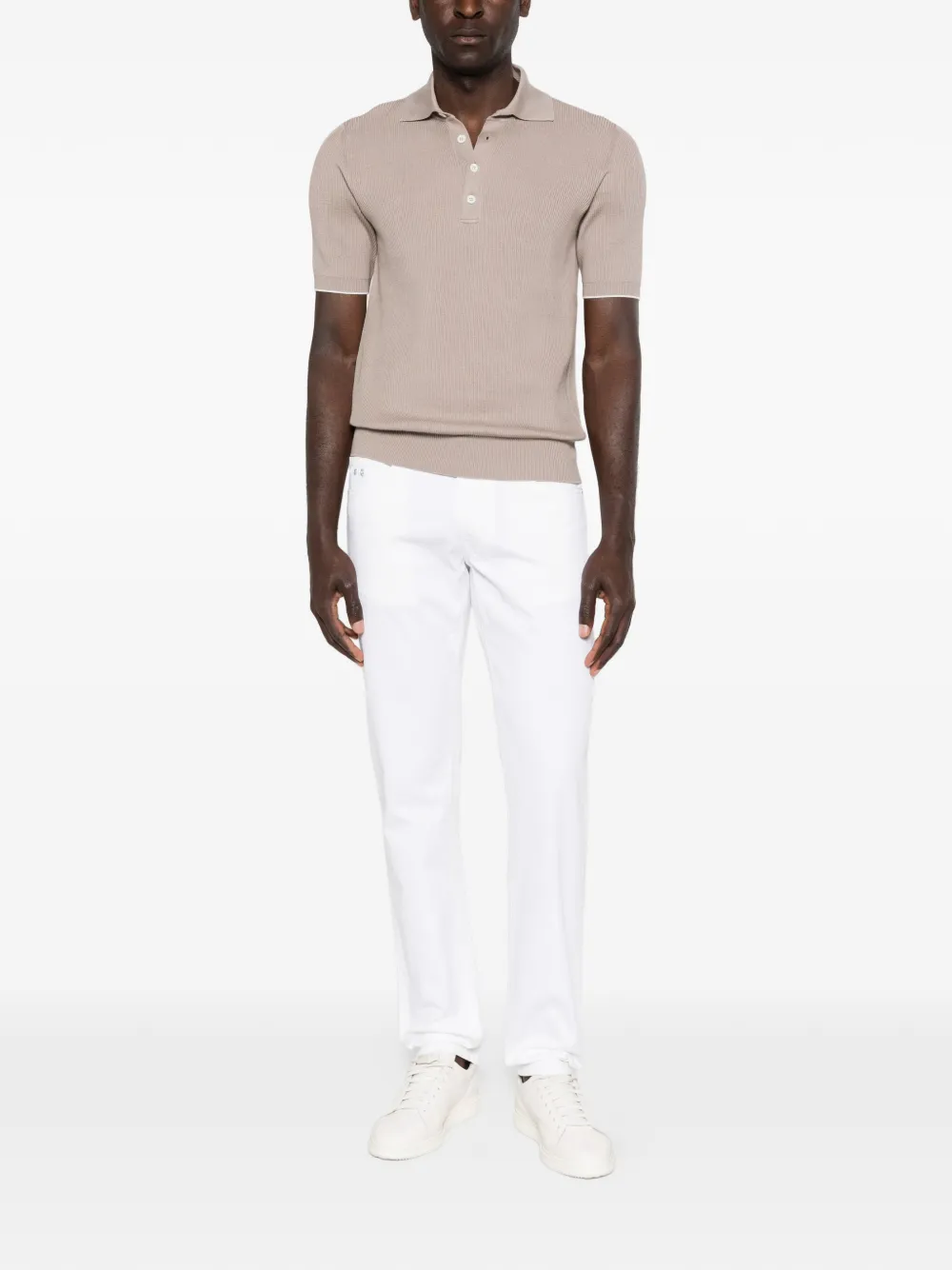 Sartoria Tramarossa Michelangelo jeans Wit