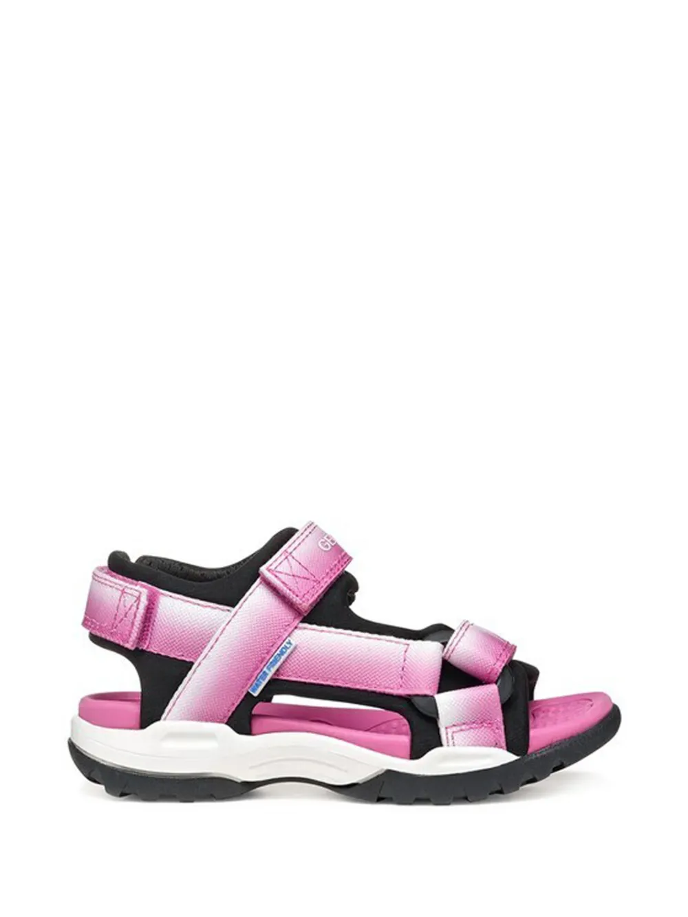 Geox Kids Borealis sandalen met klittenband Roze