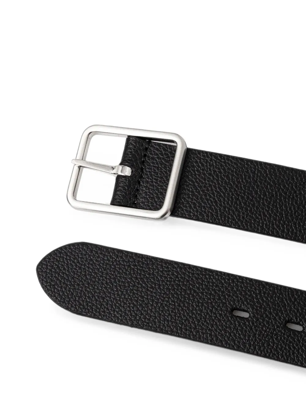 Geox leather belt Zwart