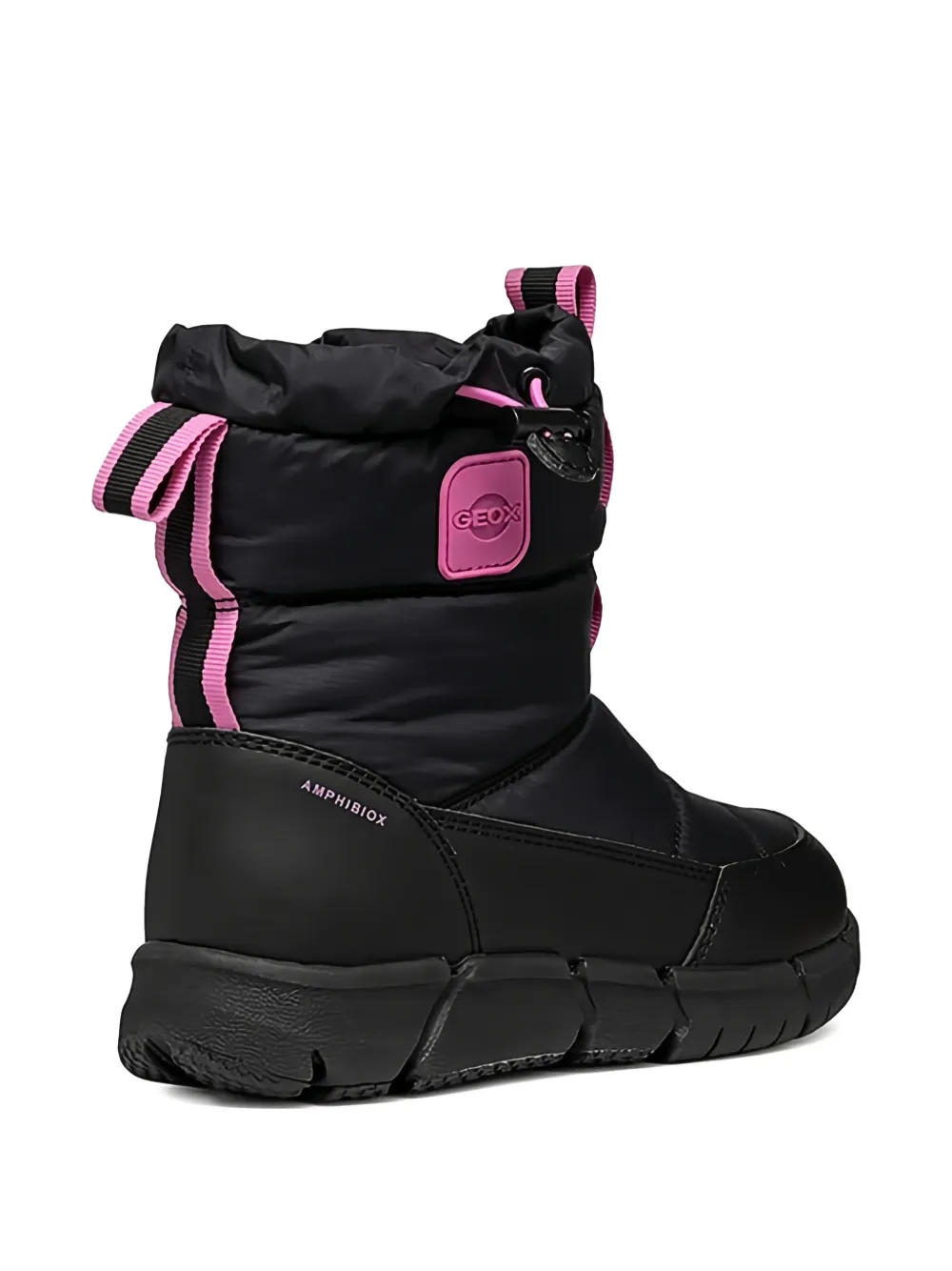 Geox Kids Flexyper boots Zwart