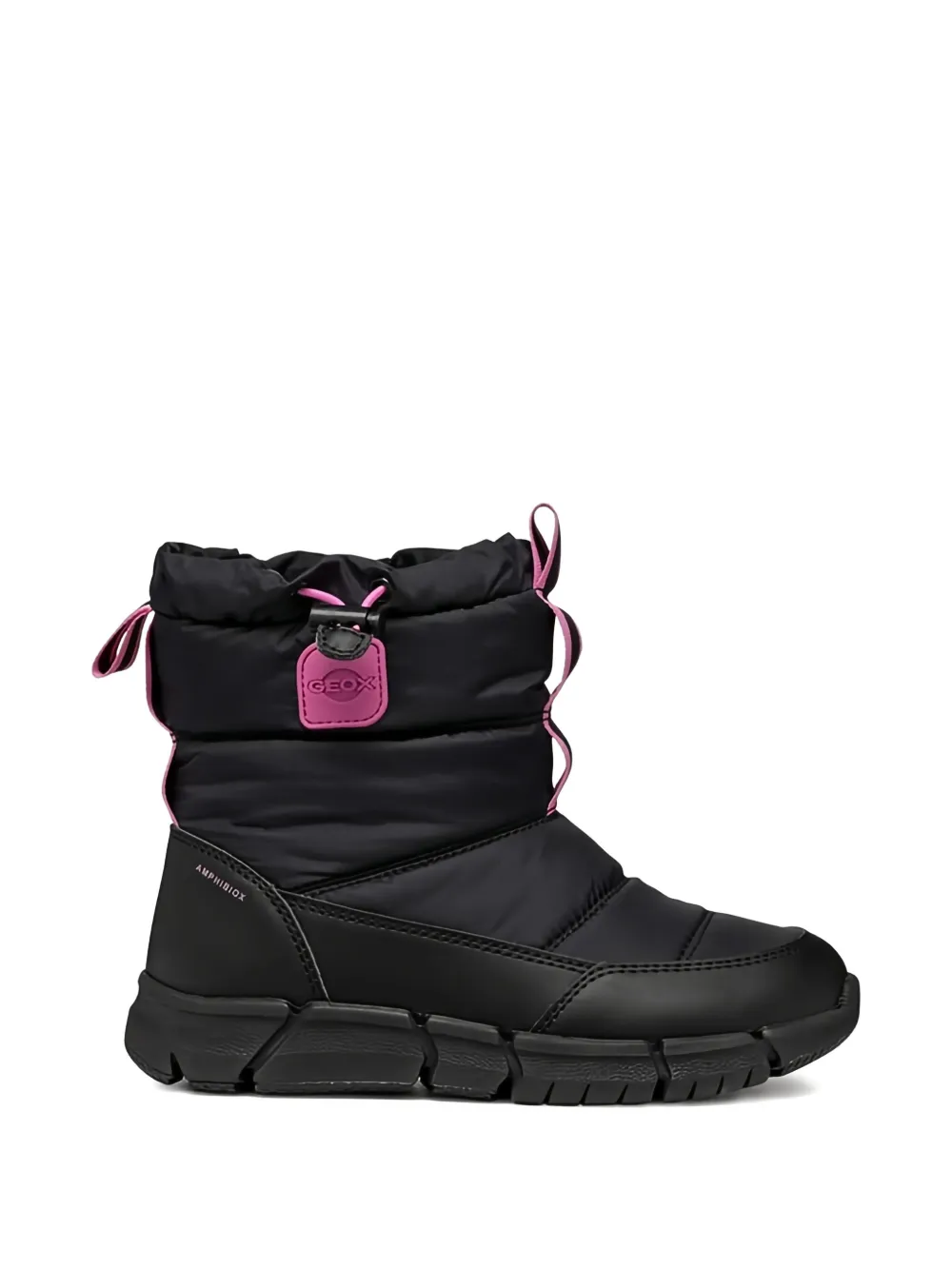 Geox Kids Flexyper boots Zwart