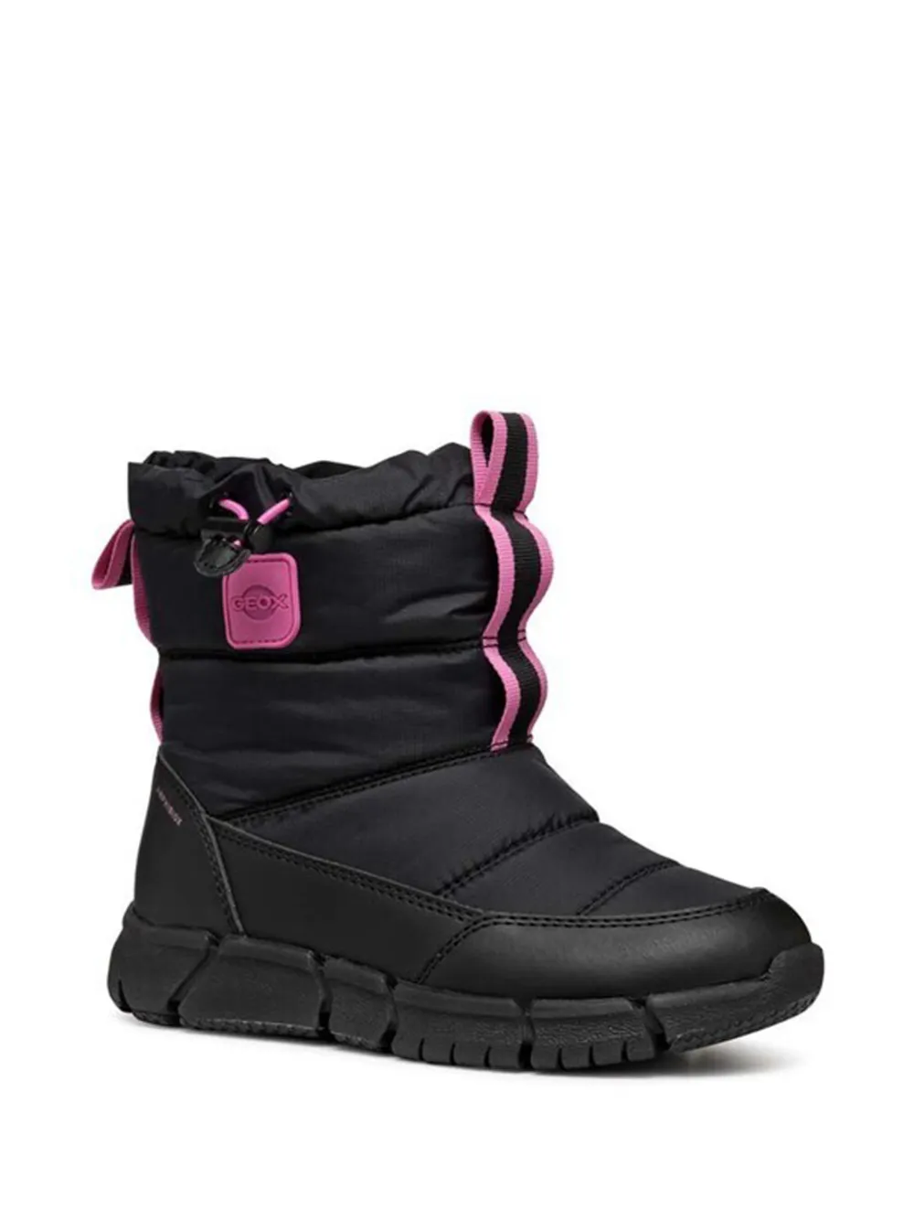 Geox Kids Flexyper boots Zwart