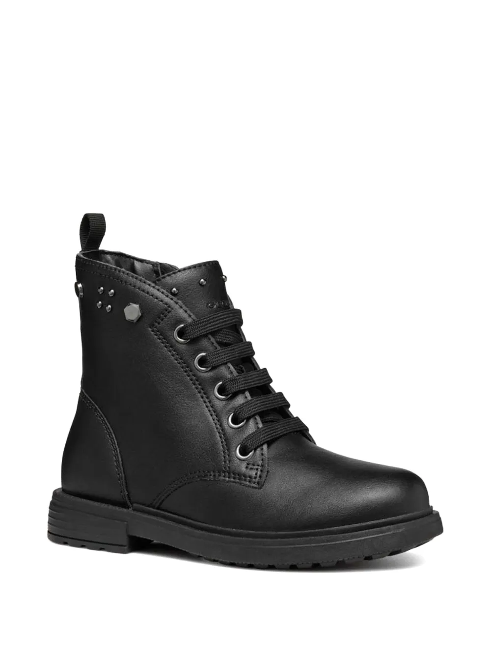 Geox Kids Eclair laarzen verfraaid met studs Zwart