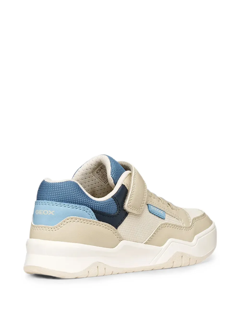 Geox Kids Perth sneakers met klittenband Beige