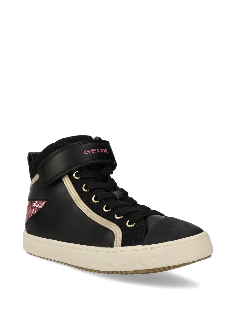 Geox Kids Kalispera high-top sneakers - Nero