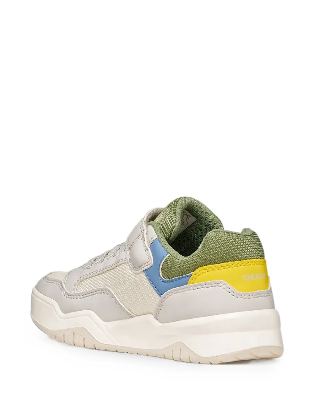 Geox Kids Perth sneakers met klittenband Beige