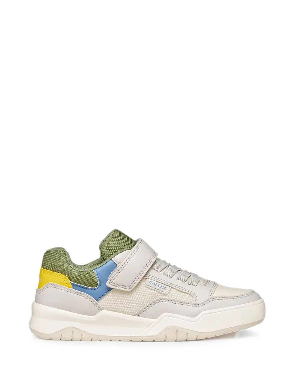 Geox Kids Perth sneakers met klittenband Beige