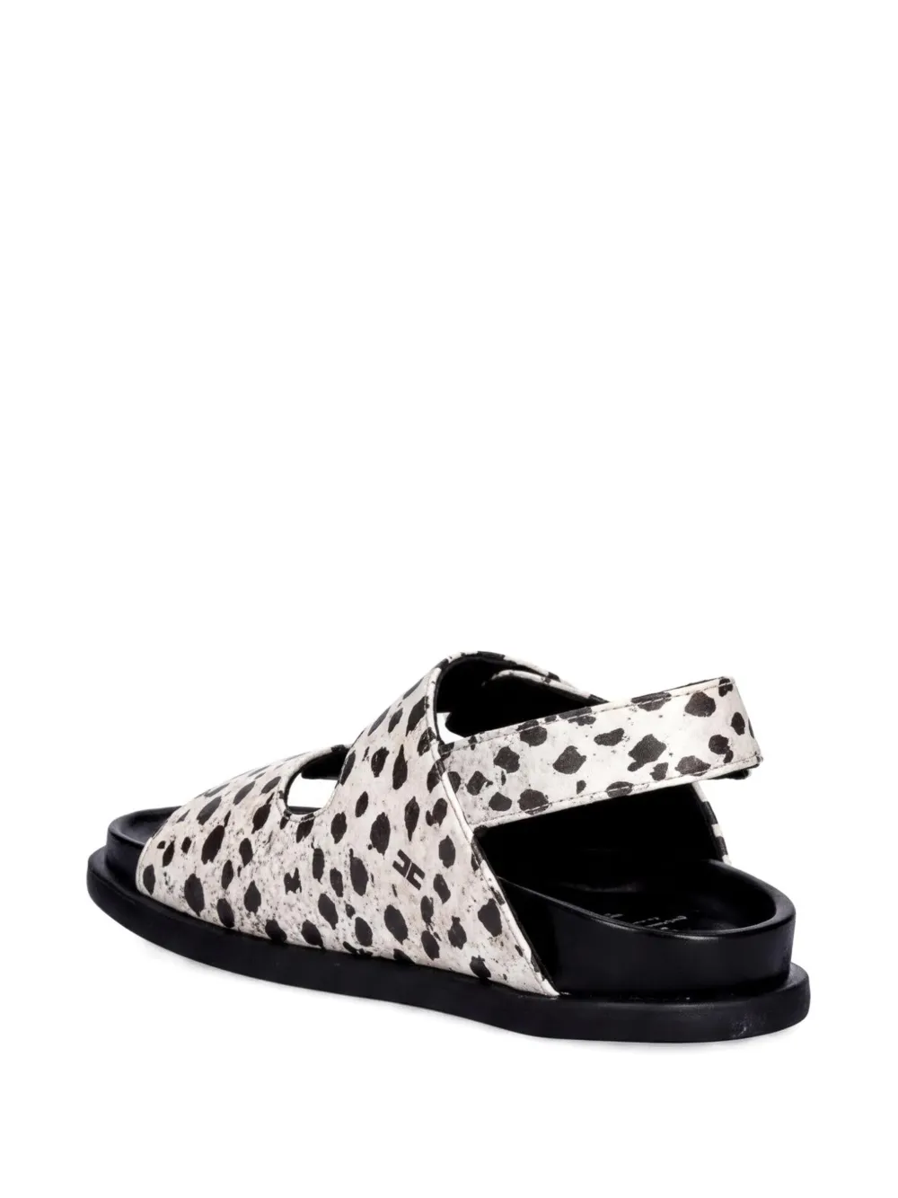 Elisabetta Franchi La Mia Bambina Sandalen met dierenprint Beige