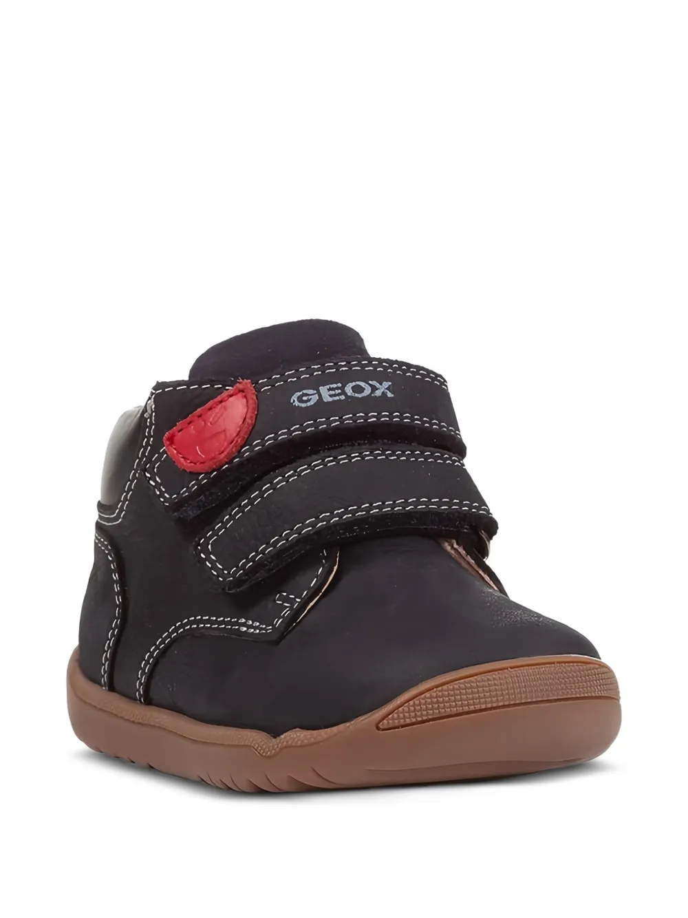 Geox Kids touch strap sneaker Zwart