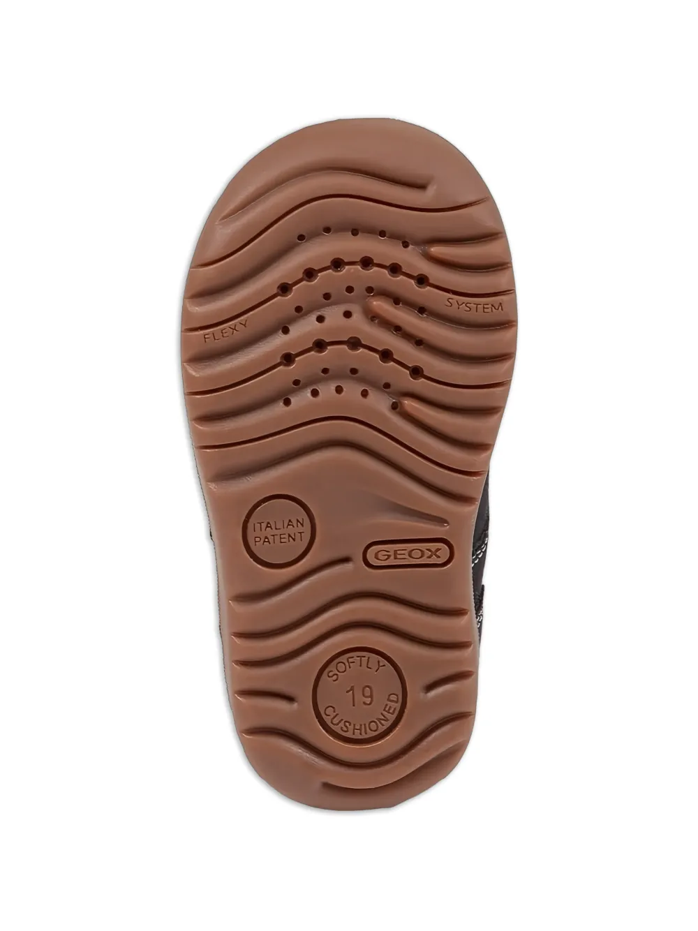 Geox Kids touch strap sneaker Zwart