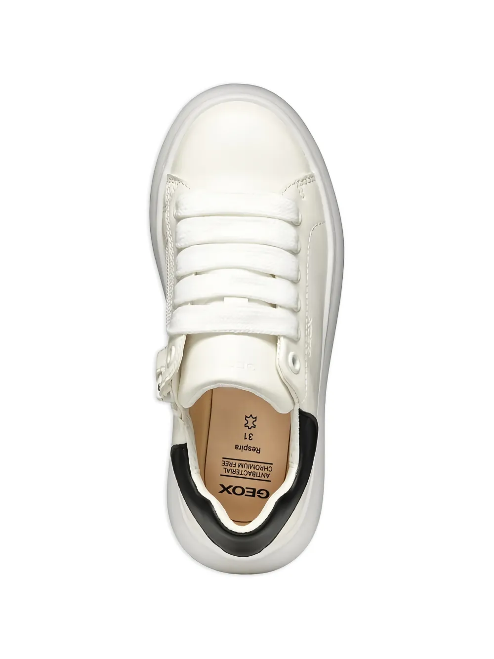 Geox Kids lace-up sneakers Beige