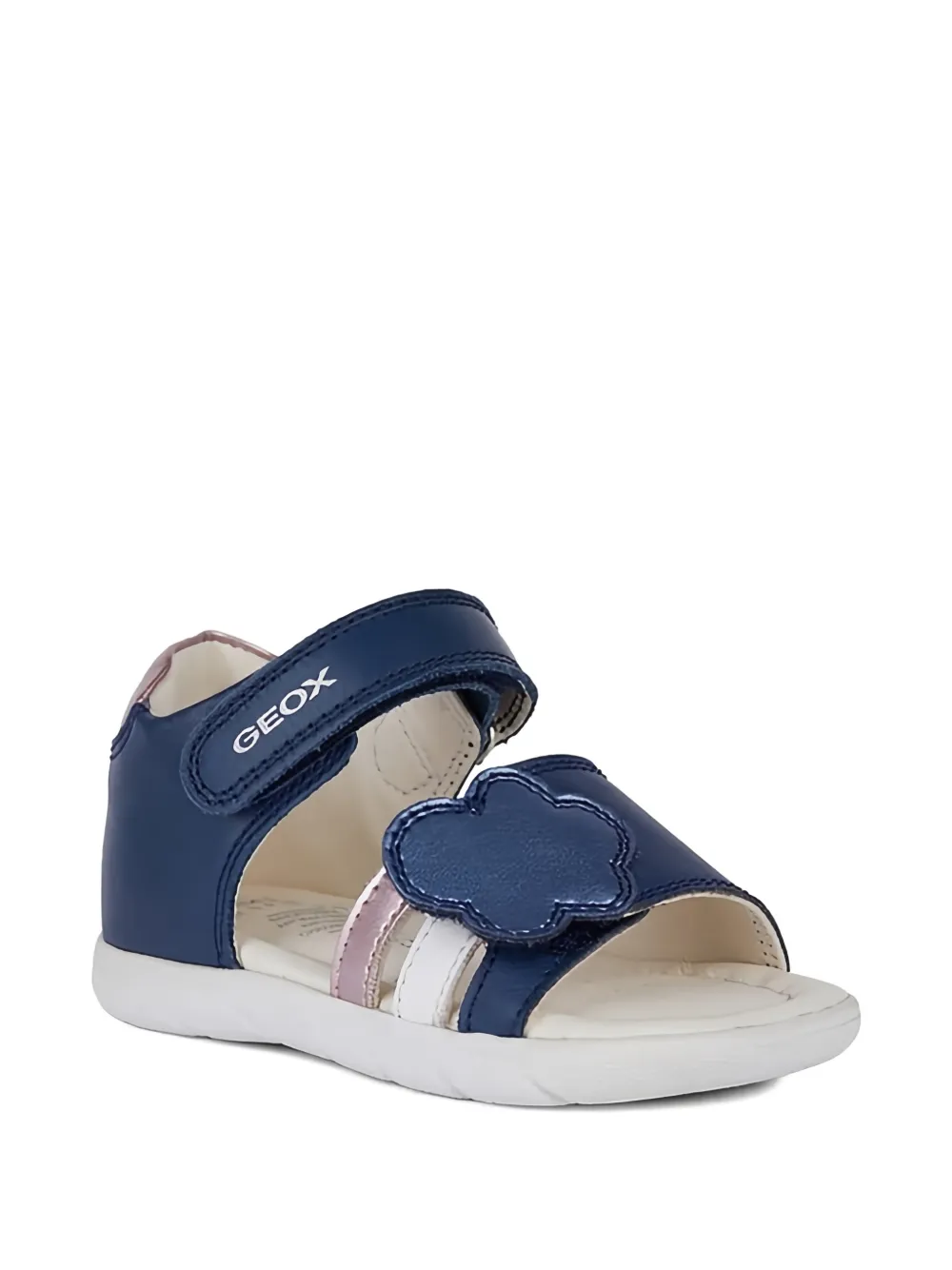 Geox Kids cloud-applique strap sandals - Blu