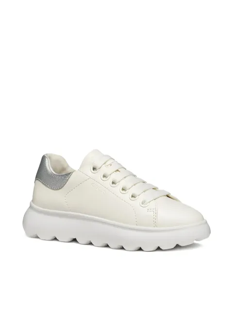 Geox Kids Puffypop sneakers i læder med snøre