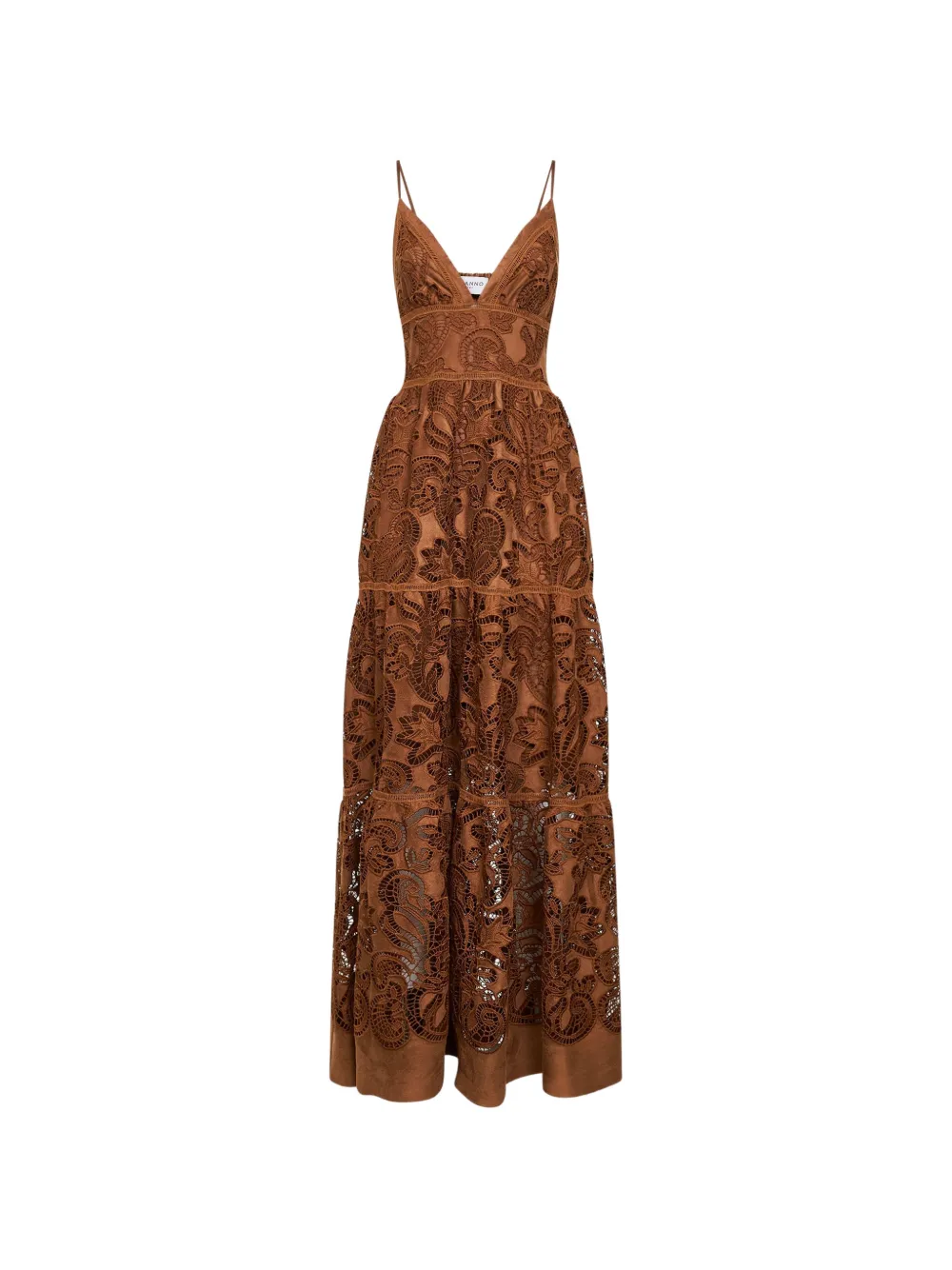 ERMANNO FIRENZE A-line paisley dress - Marrone