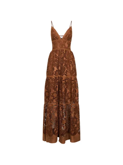 ERMANNO FIRENZE  A-line paisley dress