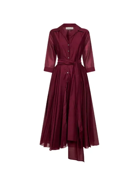 Blanca Vita belted shirt dress