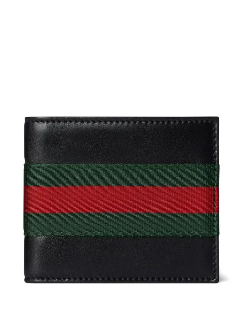 Gucci striped-detail wallet