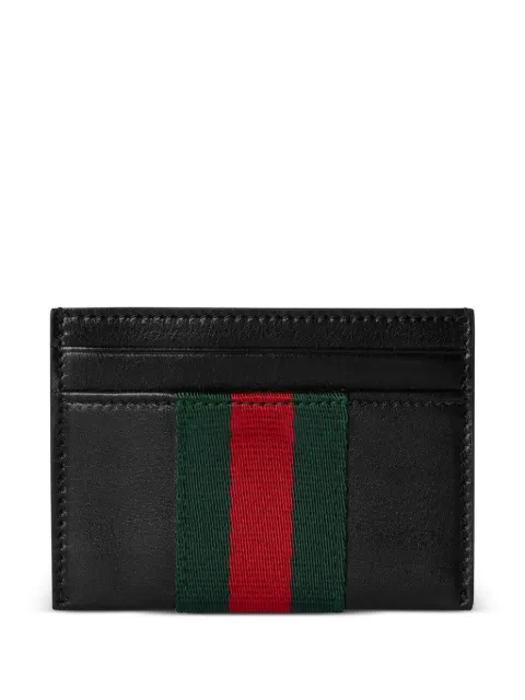 Gucci Web Trademark card holder