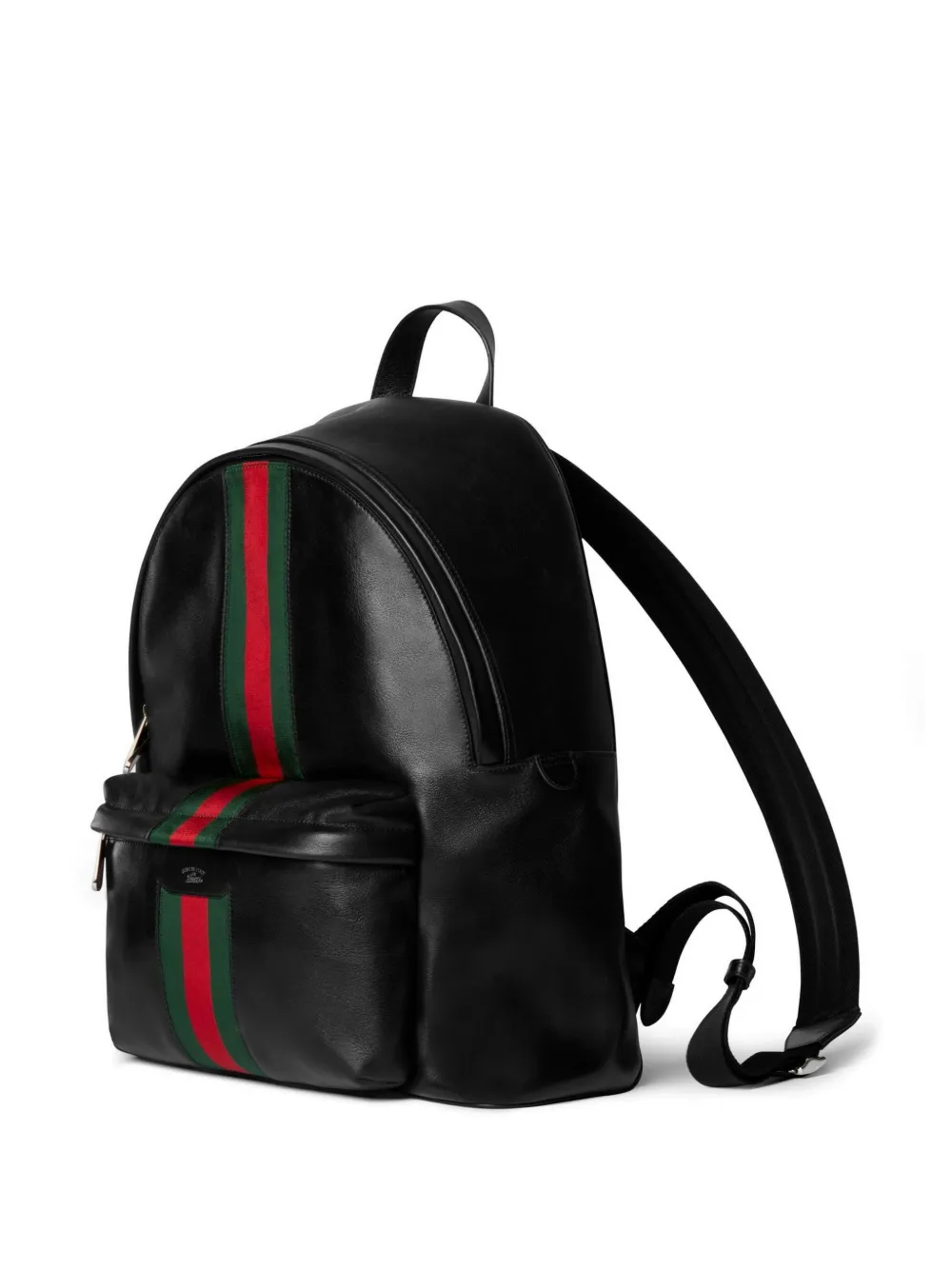  Gucci Web Trademark Backpack - Black 