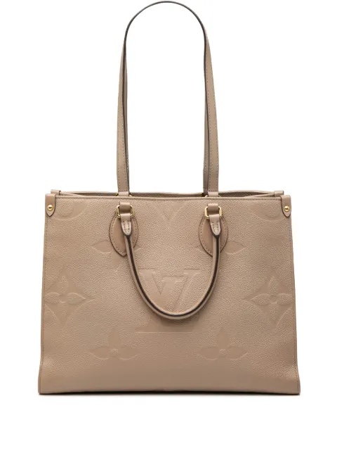 Louis Vuitton Pre-Owned сумка-сэтчел Monogram Empreinte OnTheGo MM (2021 год)